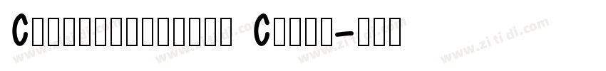 Charlottenburg Class字体转换